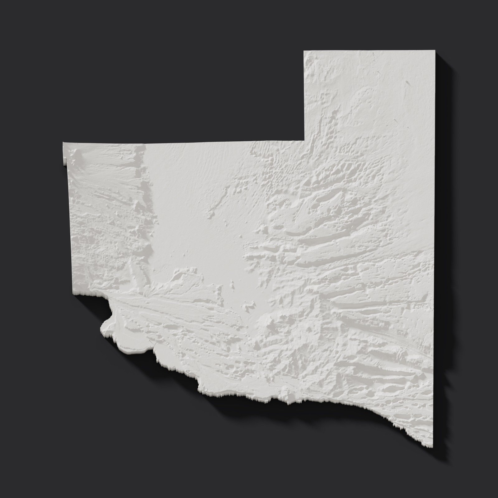 La Pampa en relieve 3D · 22 cm. Relieves. Zen vibe