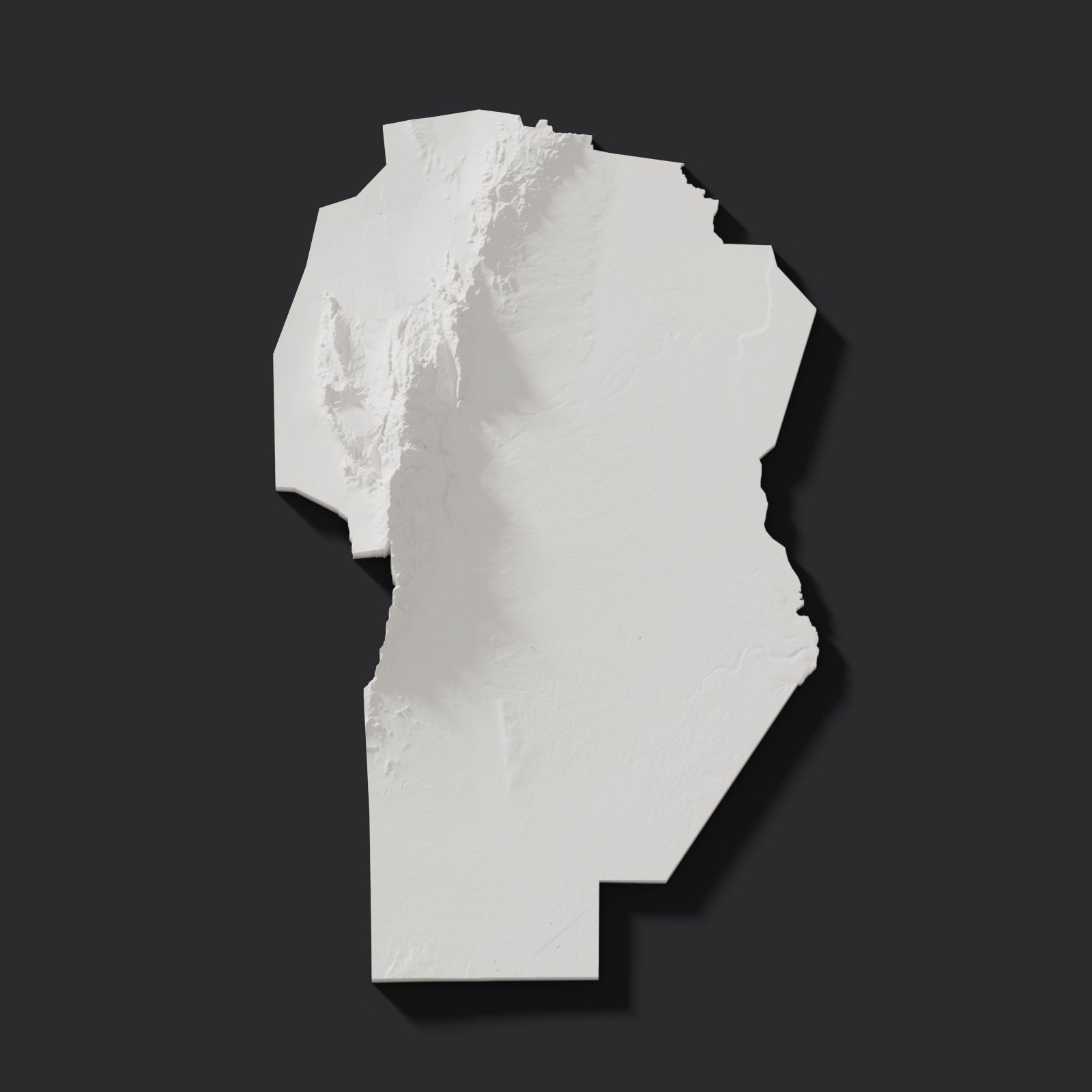 Córdoba en relieve 3D