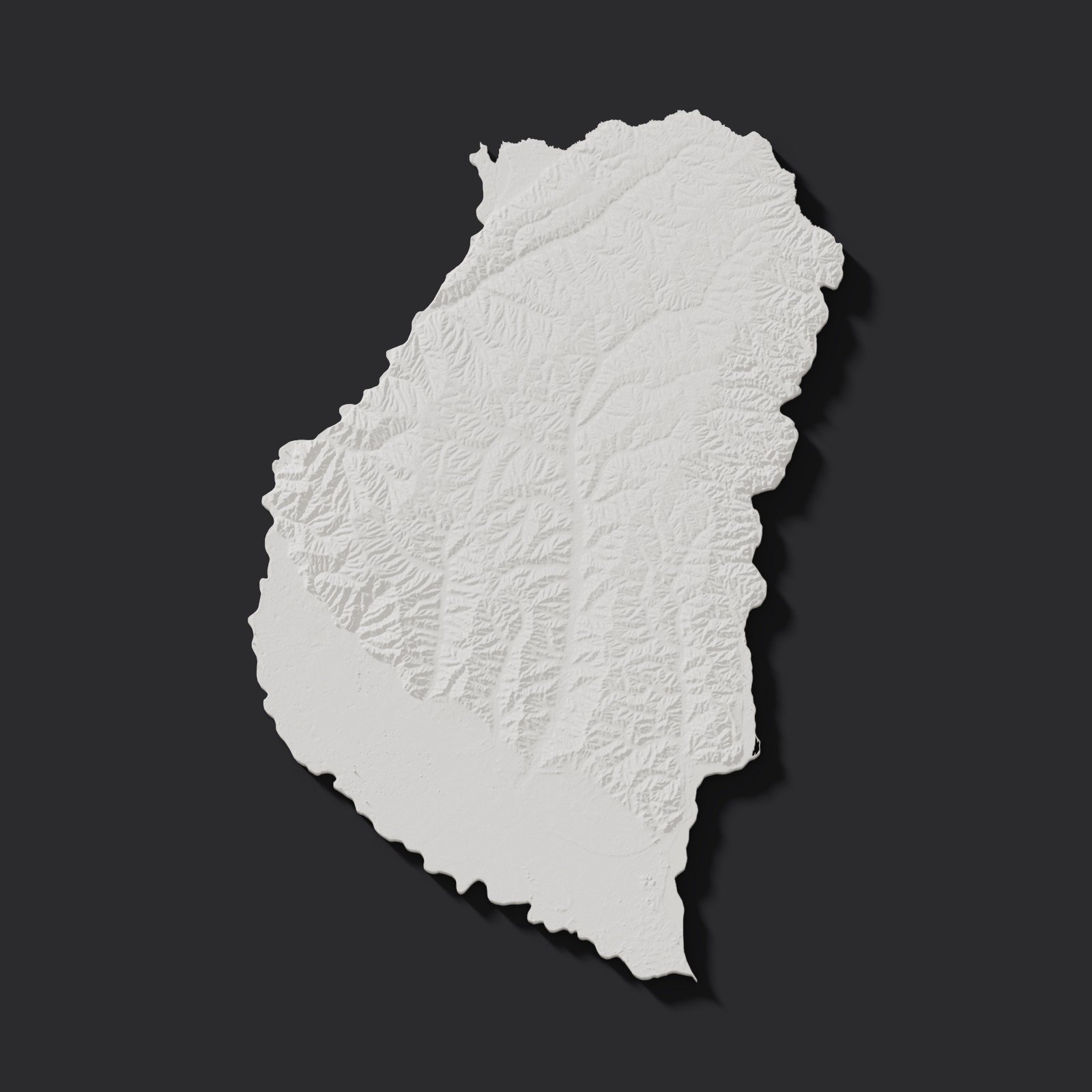 Entre Ríos en relieve 3D · 22 cm. Relieves. Zen vibe